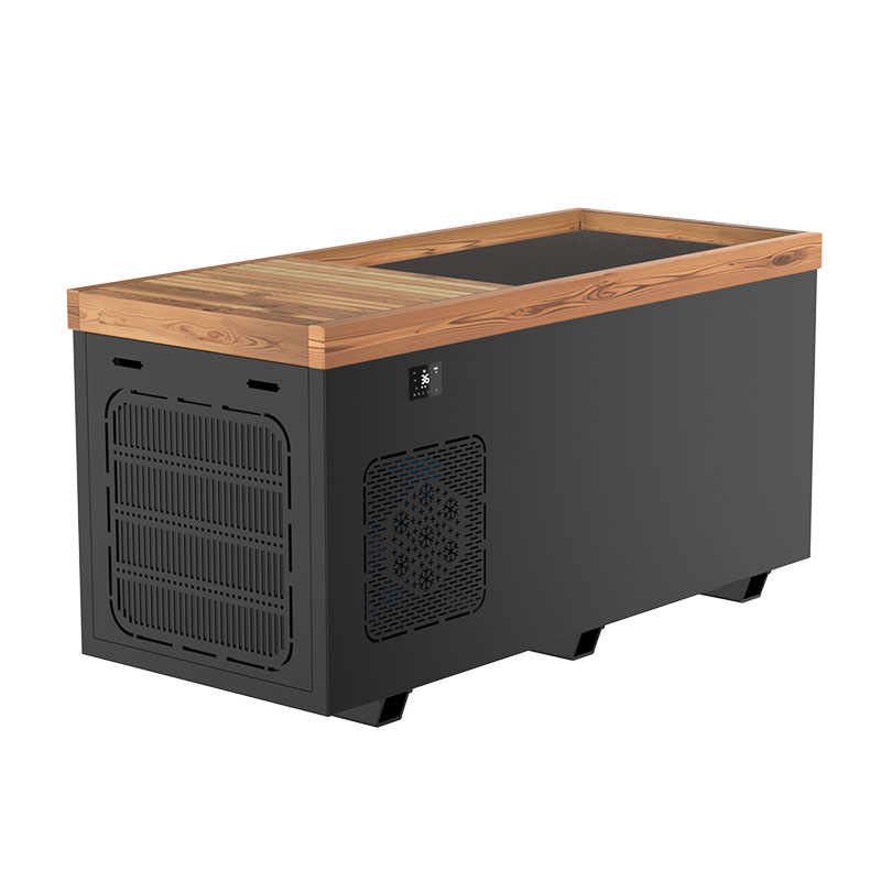 Tina de inmersión en frío de acero inoxidable Tina de inmersión en frío de acero inoxidable