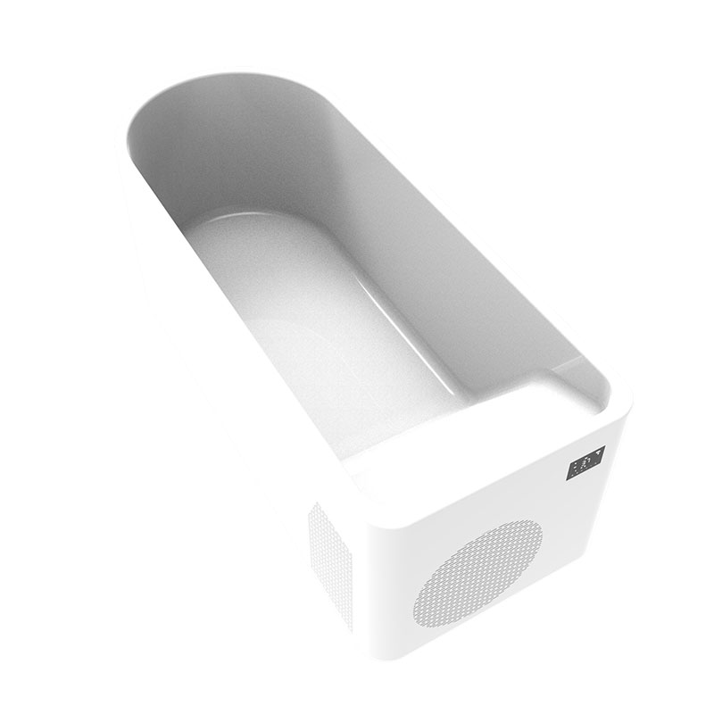 Bañera acrílica de baño frío con enfriadores