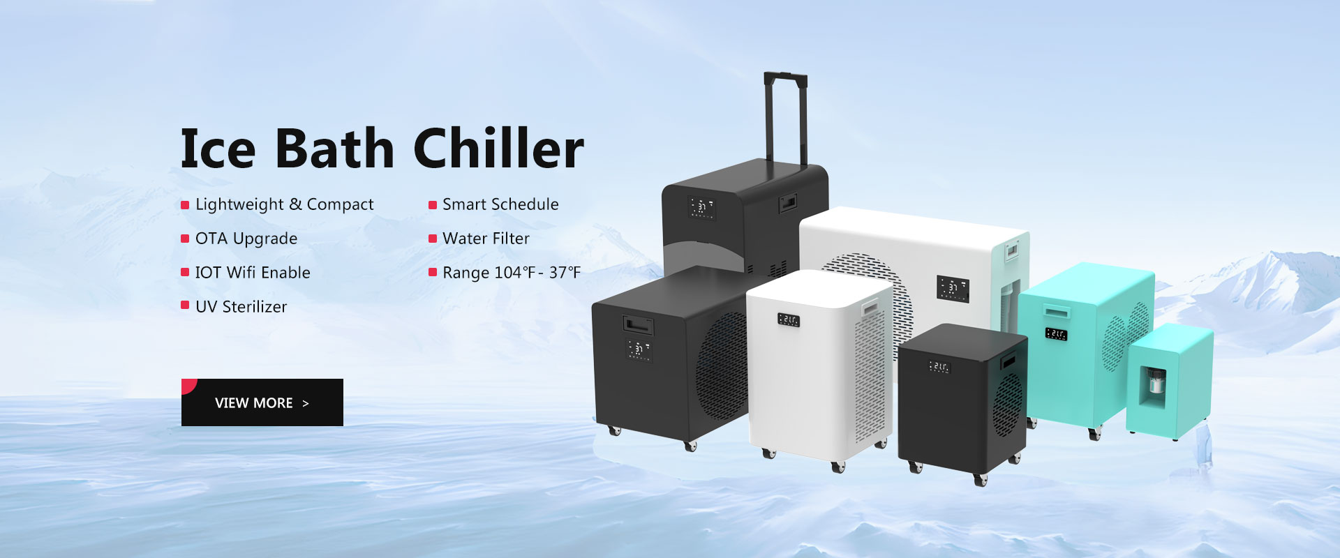 Chiller de baño de hielo