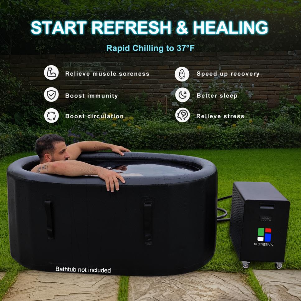 Hi-Q Group muestra la fortaleza del fabricante líder de enfriadores de inmersión en frío de China en FIBO Global Fitness