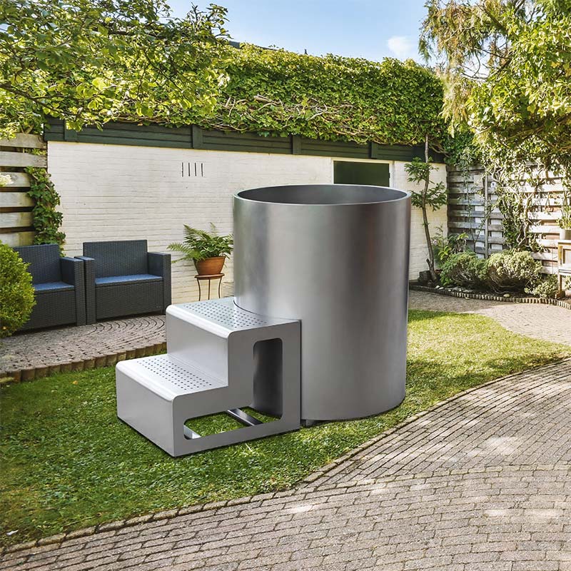 Bañera de acero inoxidable