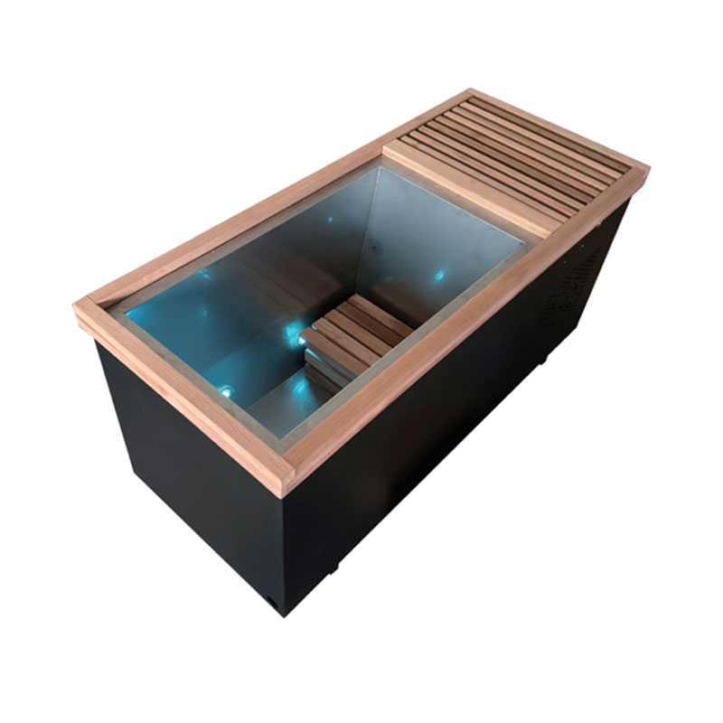 Tina de inmersión en frío de acero inoxidable