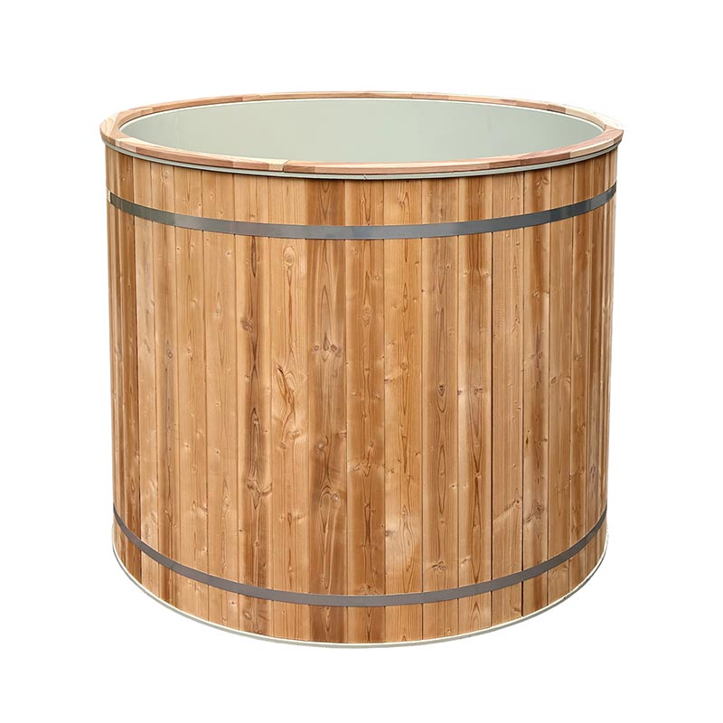 Bañera fría de inmersión profunda con revestimiento de acero inoxidable 304