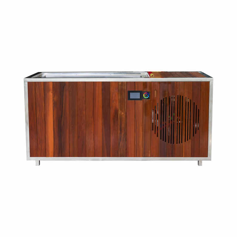 Sistema de terapia de frío todo en uno de cedro reforzado de 280 kg